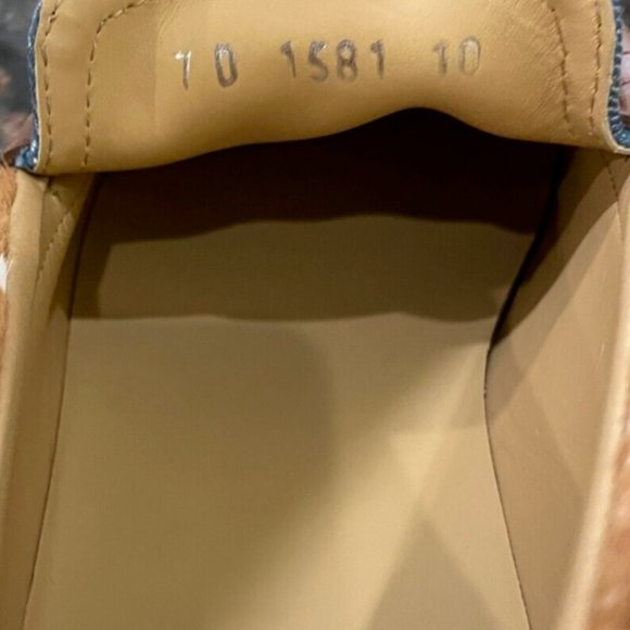 Fendi Men’s Calf Hair O'Lock Buckle Slip-on Loafers Size 10 US $1,250.00 - Picture 10 of 11